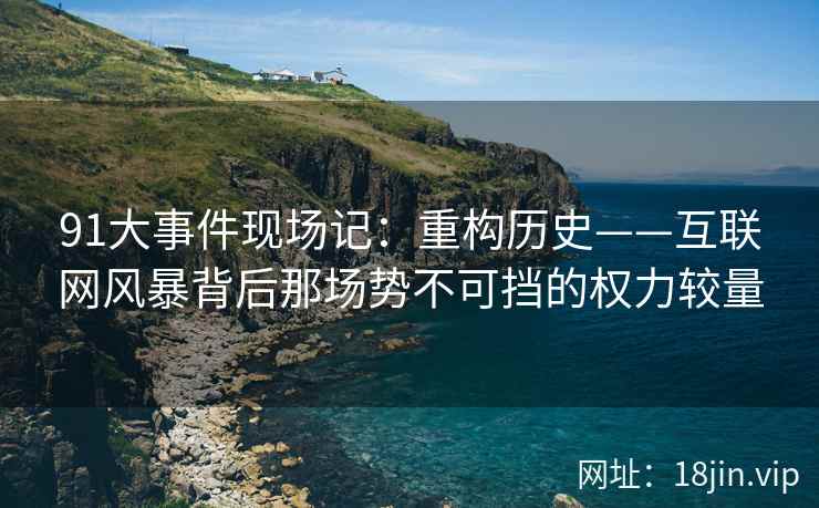 91大事件现场记：重构历史——互联网风暴背后那场势不可挡的权力较量