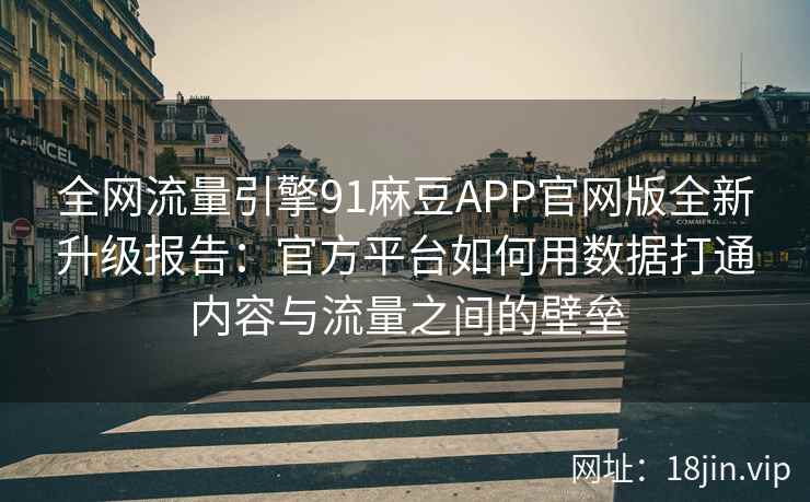 全网流量引擎91麻豆APP官网版全新升级报告：官方平台如何用数据打通内容与流量之间的壁垒