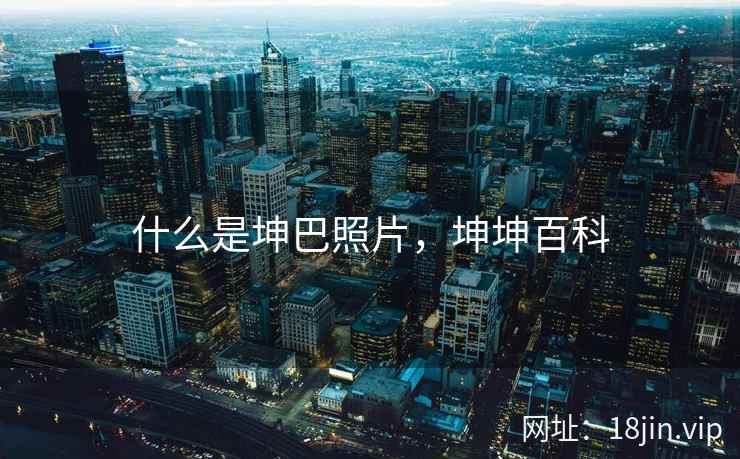 什么是坤巴照片，坤坤百科
